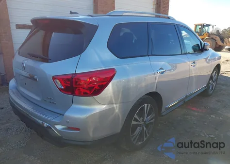 2018 Nissan Pathfinder Platinum z USA, uszkodzony, nr VIN 5N1DR2MM4JC613265